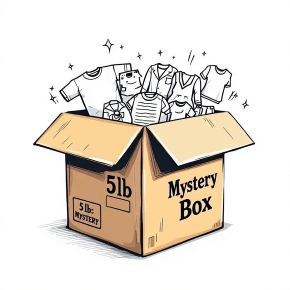 Girl's Mix Clothes Mystery Box 0-8 Yrs